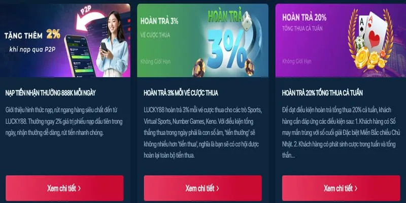 Chương Trình VIP và Thưởng Trung Thành